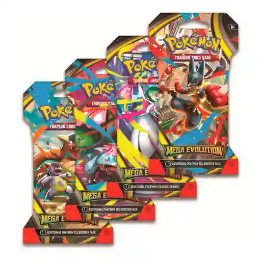 Pokemon Tcg Mega Evolution Sleeved Booster Ing