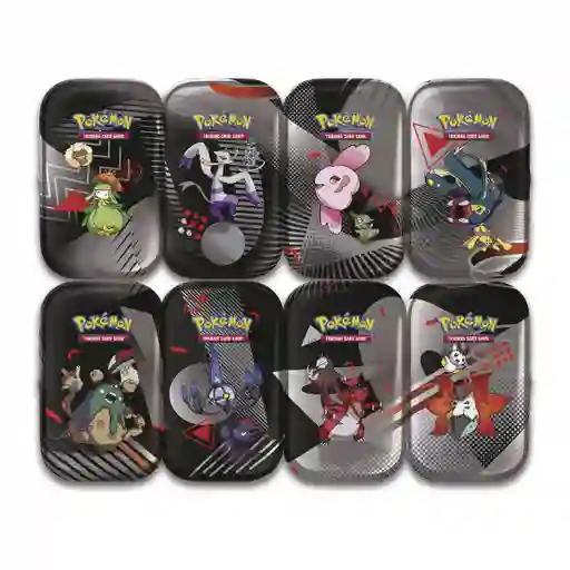 Pokemon Tcg Black Bolt & White Flare - Unova Mini Tin Esp