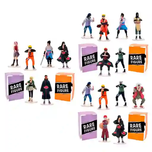 Pack 8 Figuras Coleccionables 7 Cm Naruto