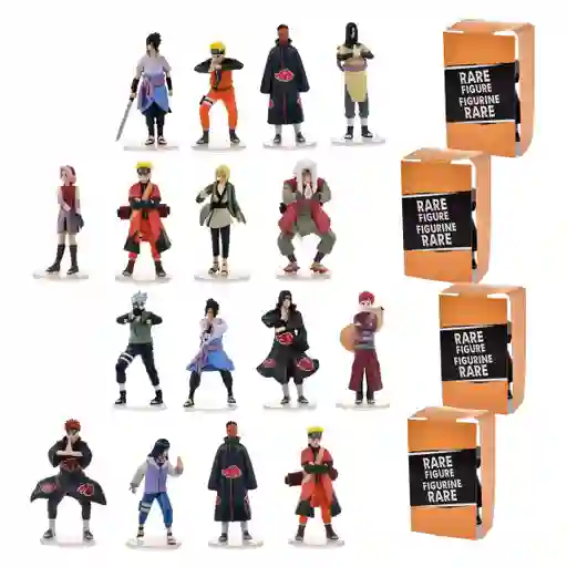 Pack 5 Figuras Coleccionables 7 Cm Naruto