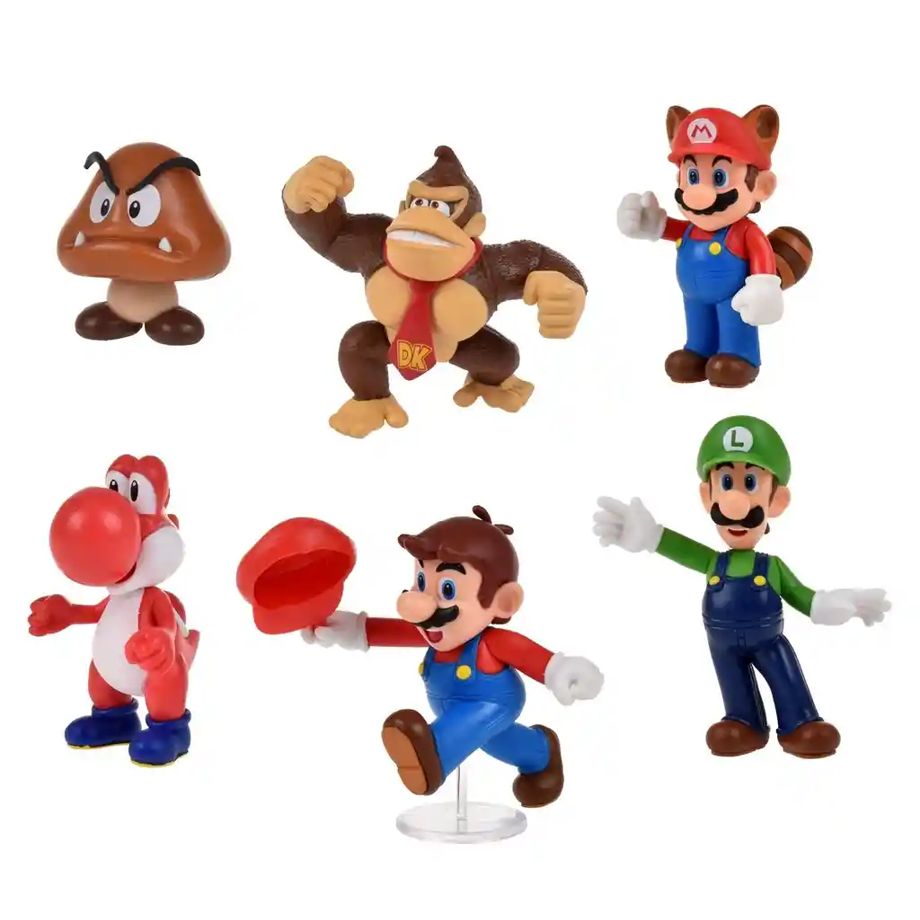 Figura 6 Cm Con Accesorio Super Mario De Nintendo