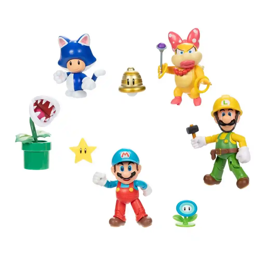 Figuras 10 Cm Super Mario De Nintendo