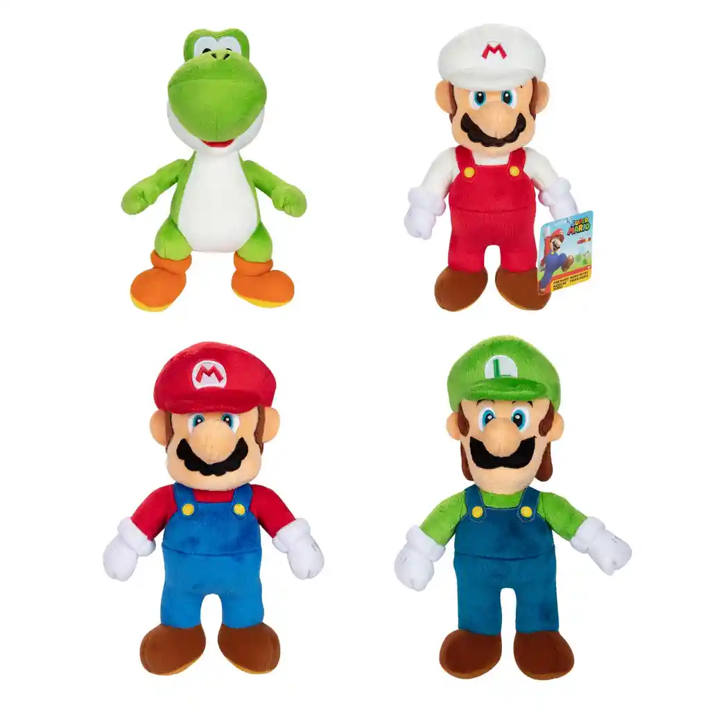 Peluche 23 Cms Super Mario De Nintendio