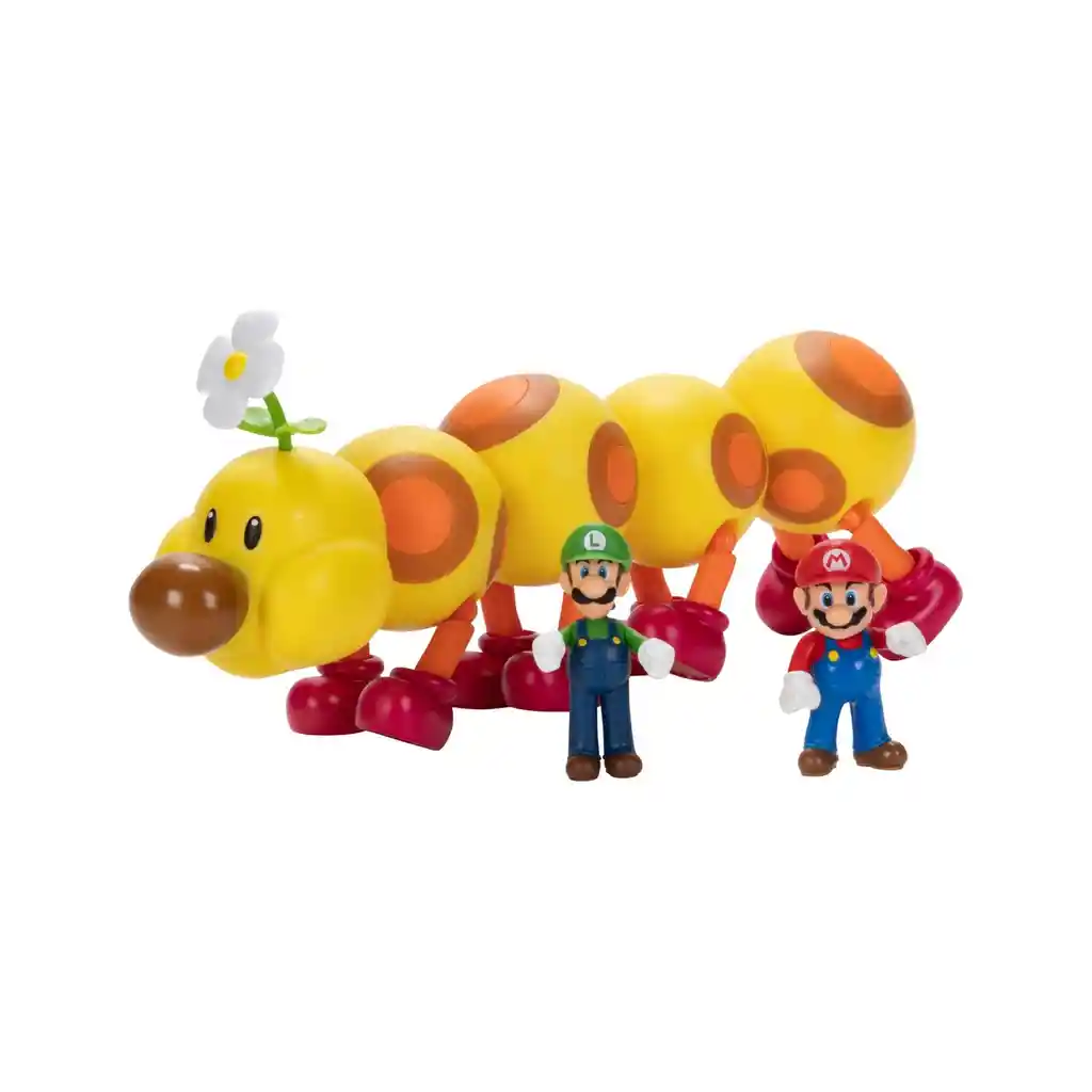 Set 3 Figuras Soda Jungle Super Mario De Nintendo