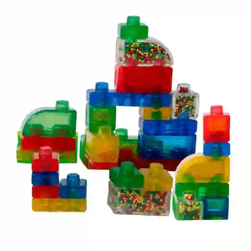 Set Bloques Almacenamiento Y Apilado 2 En 1 Jelly Blox