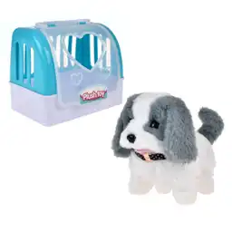 Jaula Transportadora Perrito Caminador Con Sonido