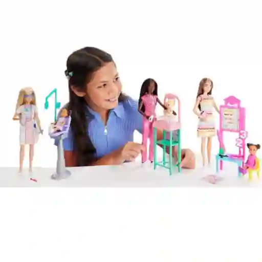 Barbie Set De Profesiones Con Muñeca Sorpresa