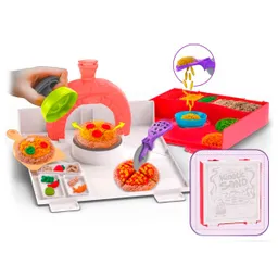 Pack Arma Tu Pizza Arena Magica Kinetic Sand