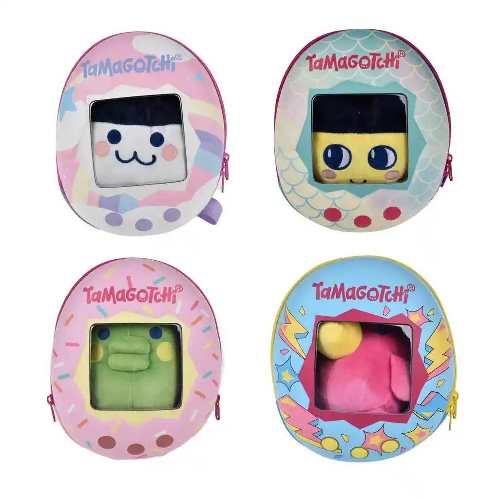 Mochila Con Peluche Compañero De Aventura Tamagotchi