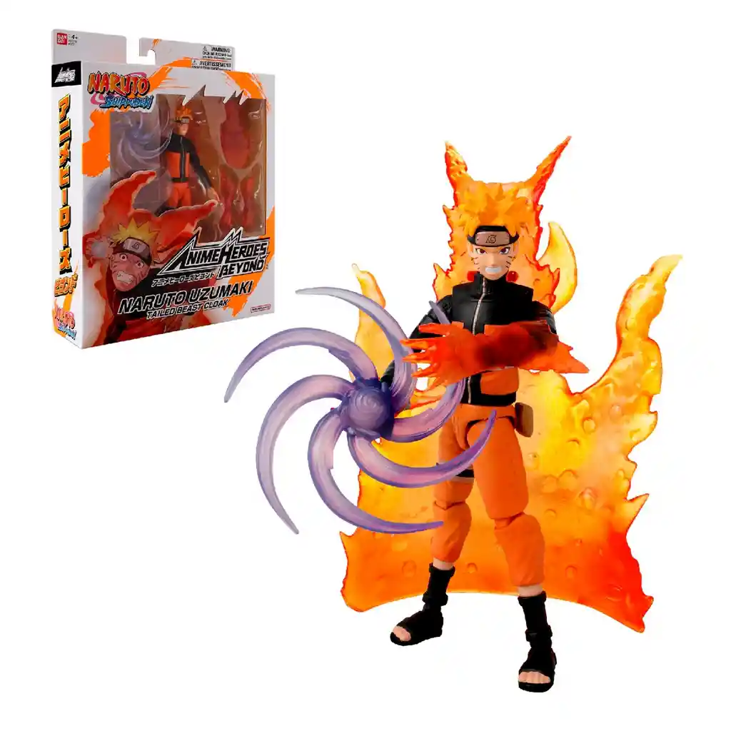 Figura 17 Cms Anime Heroes Beyond Naruto De Bandai - Uzumaki Naruto