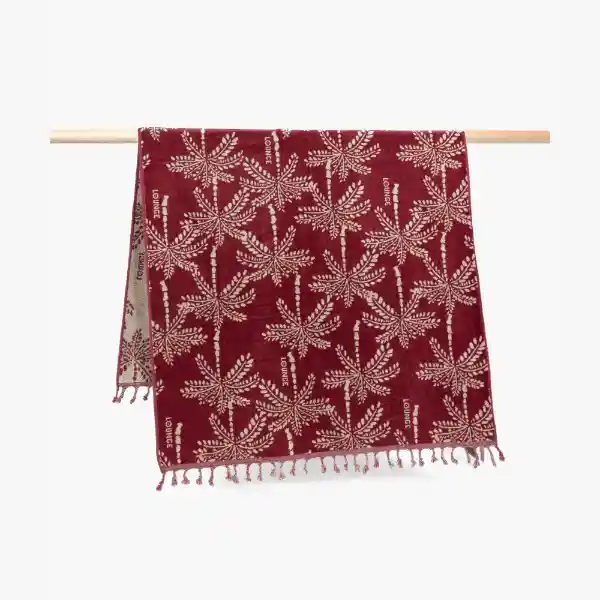 Toalla Algodón Paradiso Burdeo