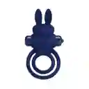 Anillo Conejito Vibrador Doble Darey Azul
