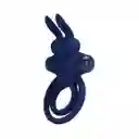 Anillo Conejito Vibrador Doble Darey Azul