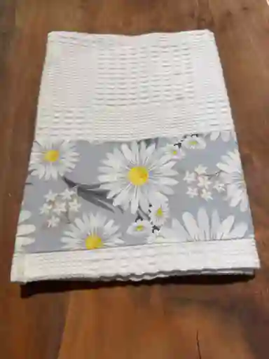 Paños De Cocina Algodon Sin Pelusa Color Crema