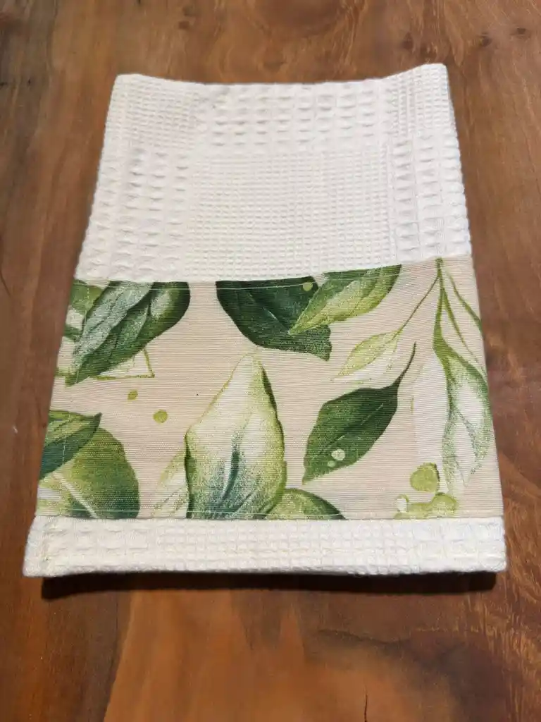 Paños De Cocina Algodon Sin Pelusa Color Blanco