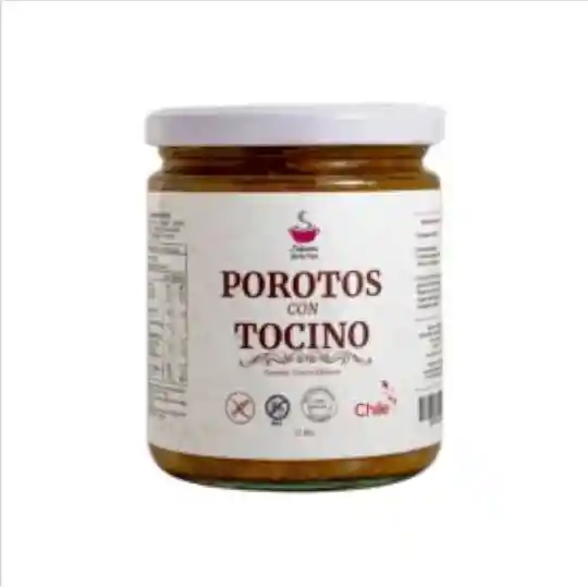Porotos Con Tocino