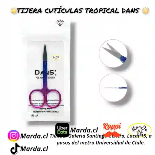 Tijera Cuticulas Tropical Dans