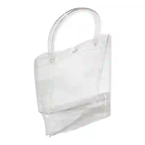 Bolsas De Plástico Transparente Con Asa De Mano 19x6x6cm