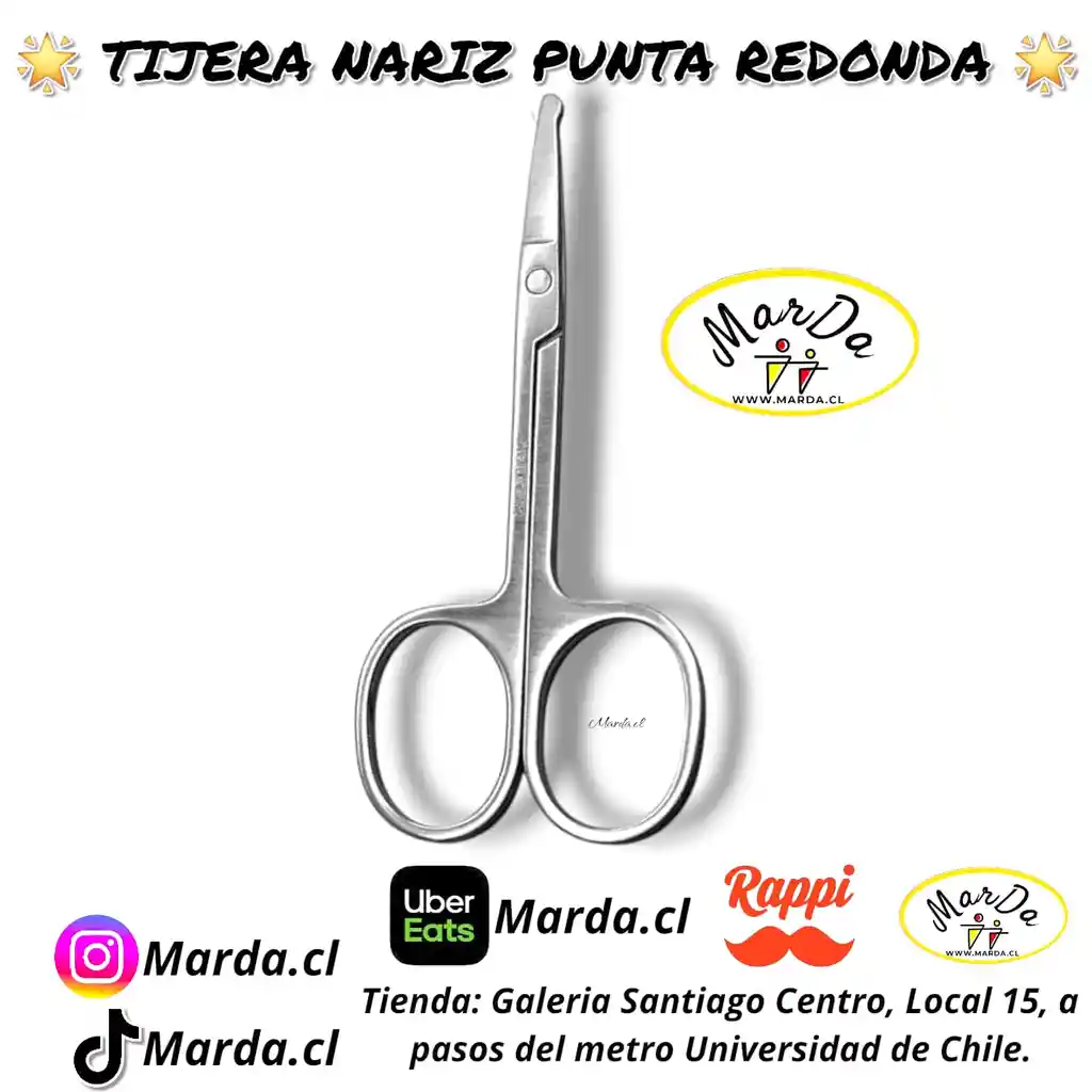 Tijera Nariz Punta Redonda
