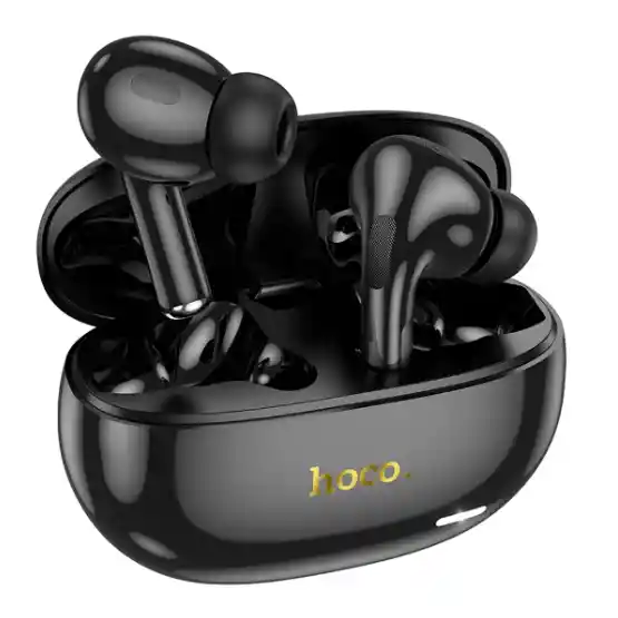 Audífonos Bluetooth Hoco Ew60 Plus Anc In Ear Negro - Cancelacion De Ruido