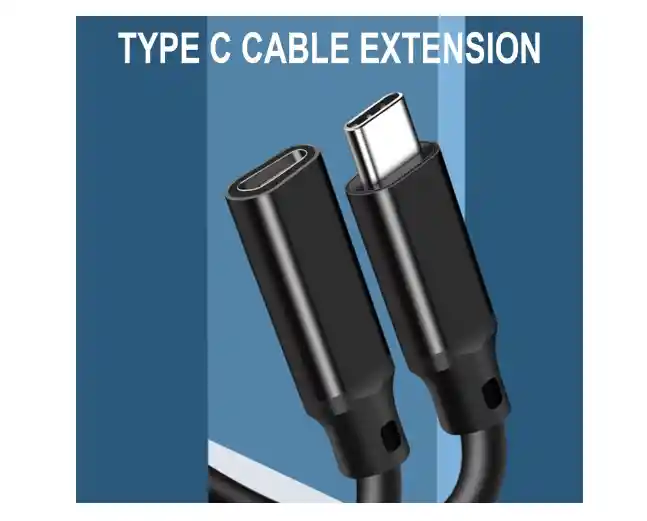 Cable De Extension Usb-c Macho-hembra 1.8 Mts Ulink