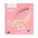 Audífonos Headset Bluetooth Hoco W41 Rosada