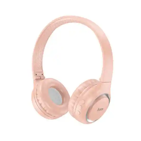 Audífonos Headset Bluetooth Hoco W41 Rosada