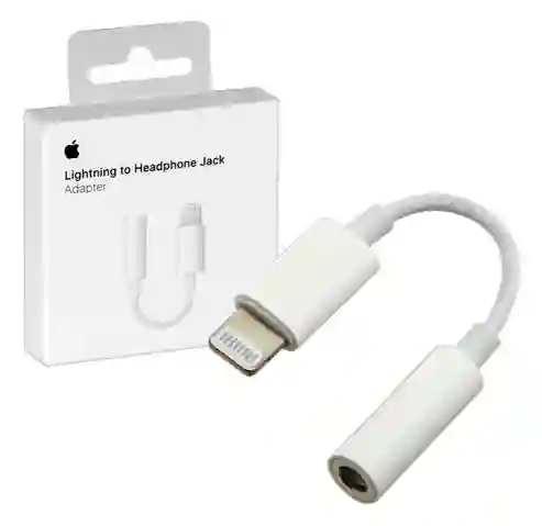 Adaptador De Lightning A Jack 3.5mm