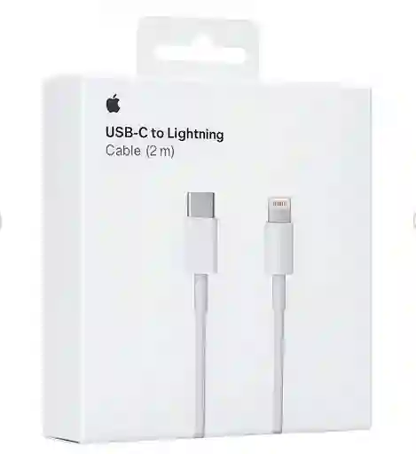 Cable Usb-c A Lightning 2 Metros Apple Certificado