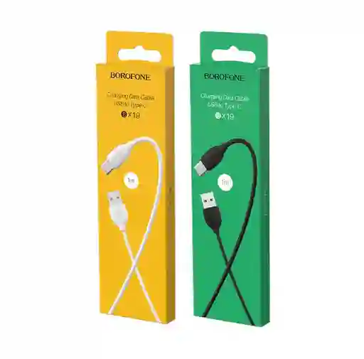 Cable Usb A Tipo C Bx19 Borofone Blanco