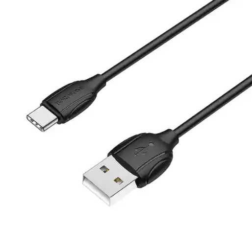 Cable Usb A Tipo C Bx19 Borofone Negro