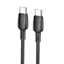 Cable Tipo C A Tipo C 60w Borofone Bx93 Negro