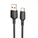 Cable Usb A Tipo C 100w Borofone Bx93 Negro