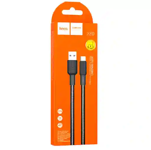 Cable Usb-c A Tipo-c Hoco X69 – Potencia Y Durabilidad