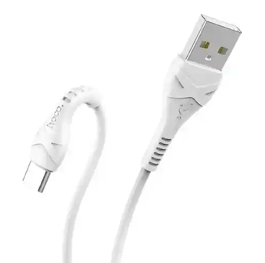Cable Usb A Tipo C Hoco X20 Flash 3 Metros Blanco