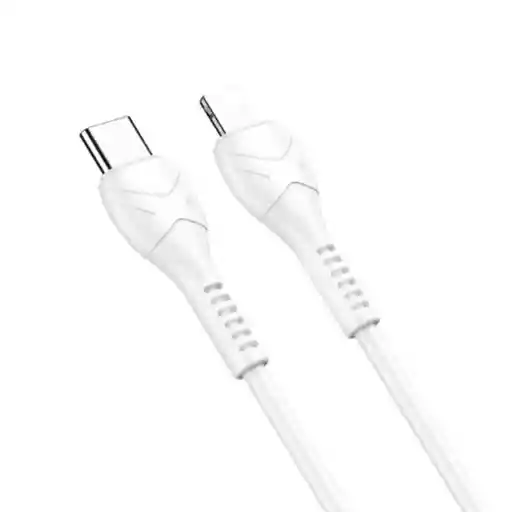 Cable Tipo C A Lightning 27w Hoco X37 Cool Power Blanco