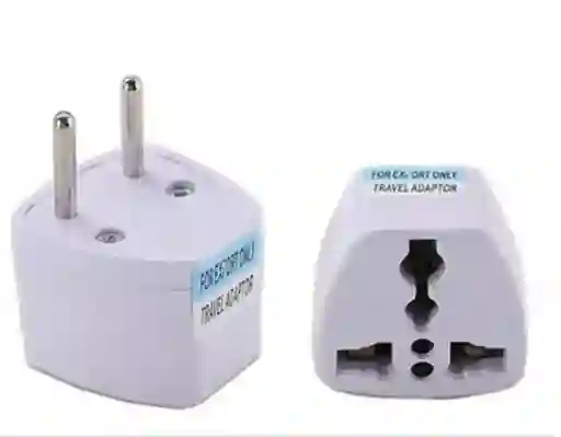 Adaptador Enchufe Americano Europeo A Nacional Chileno
