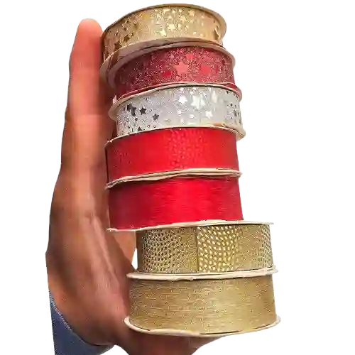 Washitapes Brillantes 1.8cm X 5cm Pack 7 Unidades