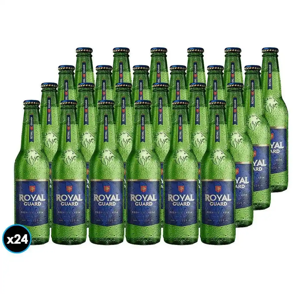 24 Botellas Cerveza Royal 350 Cc