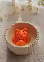 Vela Aura Flor De Loto Naranja