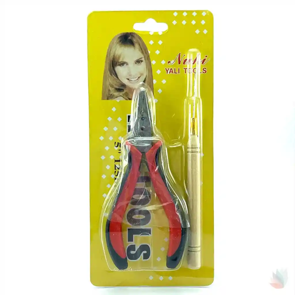 Set De Herramientas Nuki Yali Tools | Pinza Y Aguja Crochet Para Extensiones