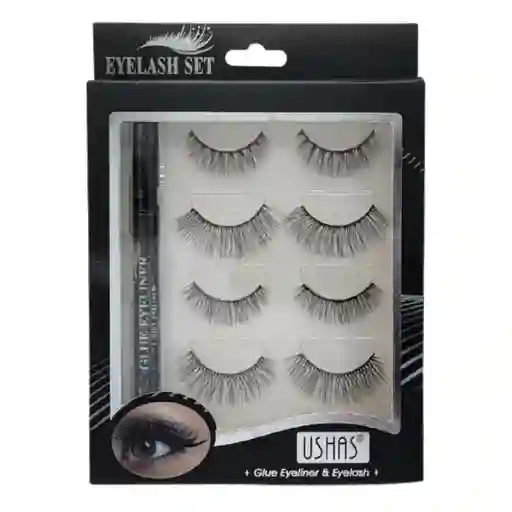 Pestañas Autoadhesivas Elly Fashion | Reutilizables Sin Pegamento