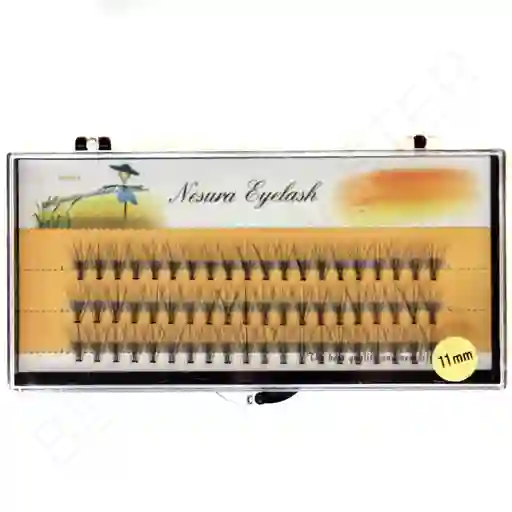 Pestañas Individuales Nesura Eyelash 14 Mm | Volumen Y Longitud Profesional