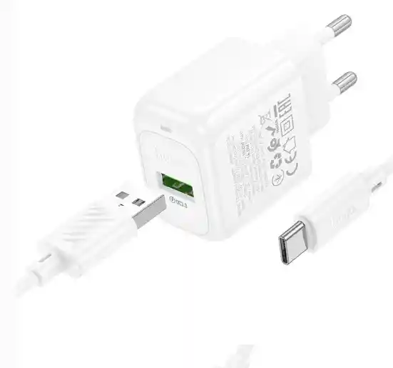 Cargador 18w Usb Tipo C - Hoco Cs52a
