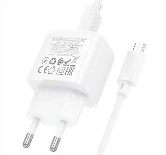 Cargador 18w Usb Tipo Micro