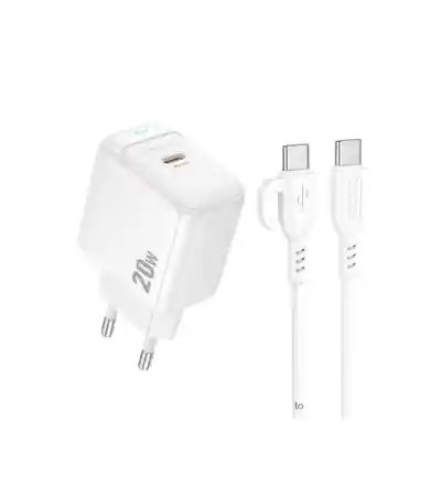 Cargador Tipo C 20w Completo Con Cable Tipo C - Borofone Bas43a