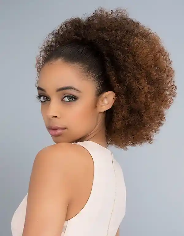 Moña Coleta Extensión Janet Every Time Afro Perm-l String | Color 1