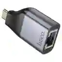 Adaptador Convertidor Tipo-c A Rj45 - Hoco “ua35”