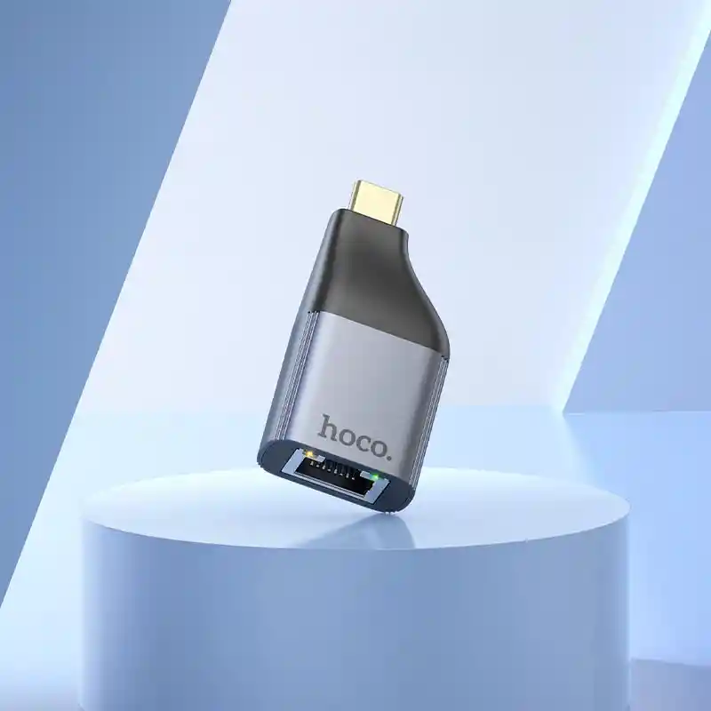 Adaptador Convertidor Tipo-c A Rj45 - Hoco “ua35”