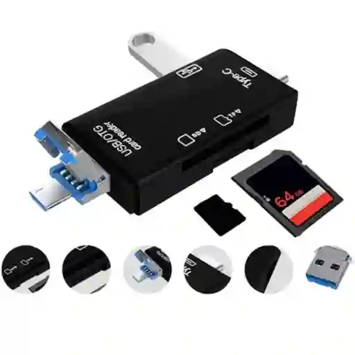 Lector De Memoria Usb C - Usb